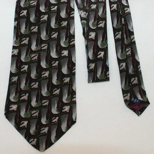 Stonehenge Ltd. Geometric Silk Tie